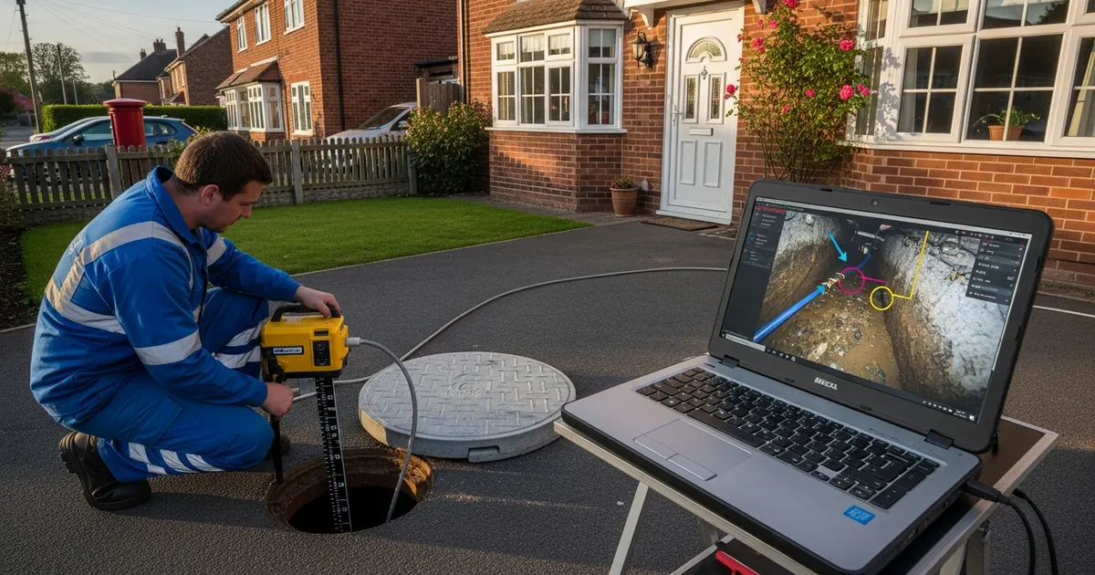 Using a CCTV Drain Survey to Support an Insurance Claim